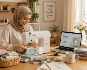 Online beginner Sewing Course: Level 1